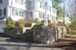 Stone Steps & Landscaping