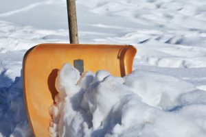 Snow shoveling services